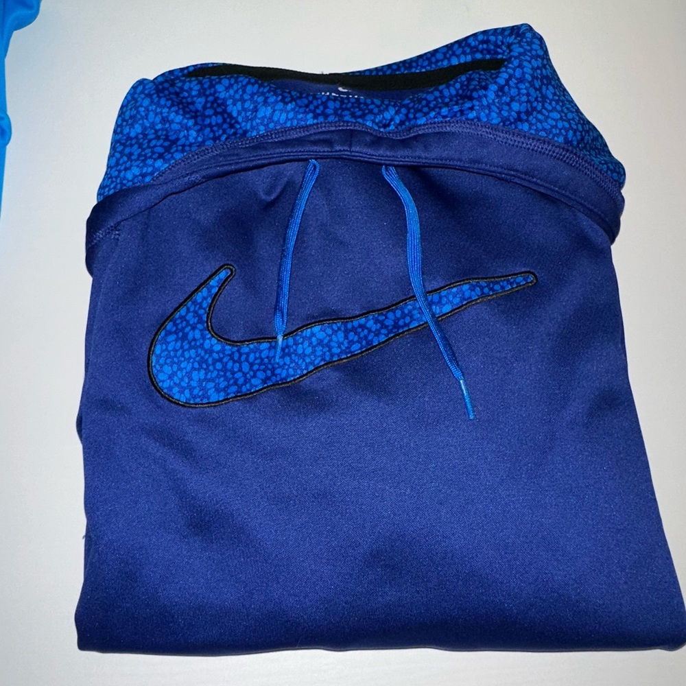 Nike Blue Sweatshirt with Logo